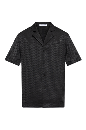 AMIRI ボタンアップシャツ 黒 AMIRI logo-print T-shirt | Black | FARFETCH
